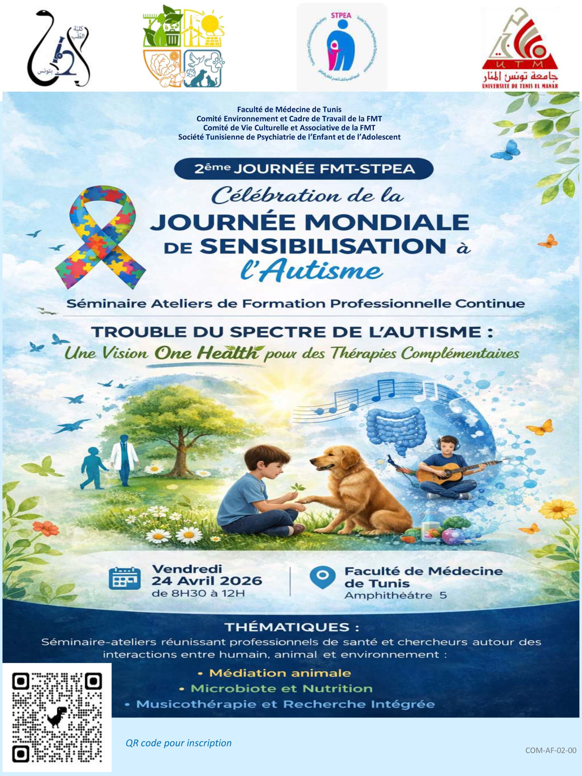 2ème journée FMT-STPEA : Célébration de la journée mondiale de sensibilisation à l’autisme